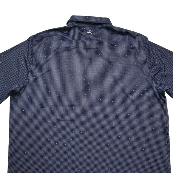 Peter Millar Summer Comfort North Star Golf Polo Shirt Mens XL Performance - Picture 9 of 9